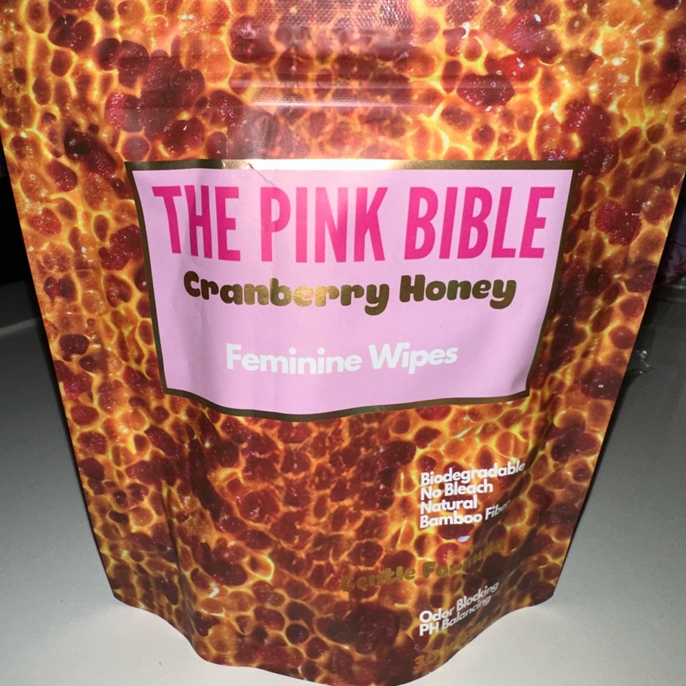 Cranberry Honey Feminine Wipes